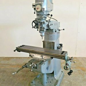 Bridgeport Vertical Mill Milling Machine 1-1/2 HP Variable Speed Table 9x42 Nice