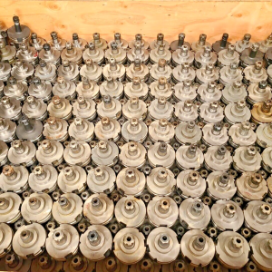 Lot of 100 TECNARA Tool Holder ER16 Collet Chuck CNC 100-1103-4 Japan HSK 100 A