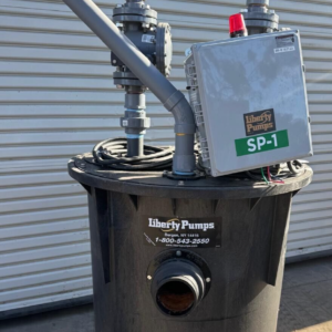 LIBERTY PUMPS 1102/LEH103M Duplex Sewage Pump SIMPLEX SYSTEMS With Control Panel