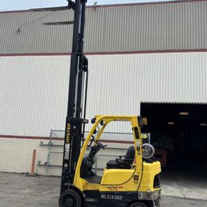 2018 Hyster S50FT 5000 LBS Forklift LPG Triple Mast Sideshift 189" Height